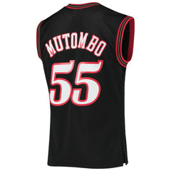 NBA Dikembe Mutombo Philadelphia 76ers Hardwood Classics Swingman Jersey