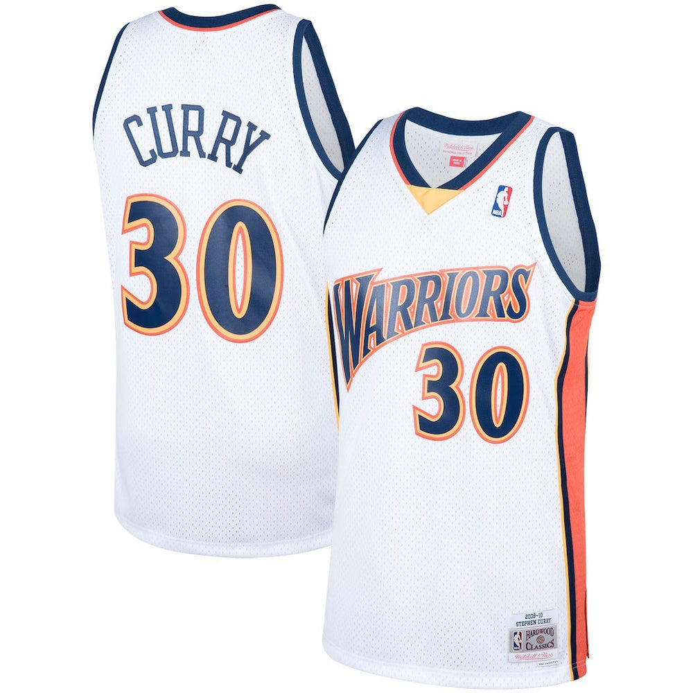 NBA Stephen Curry Golden State Warriors Hardwood Classics Swingman Jersey sale