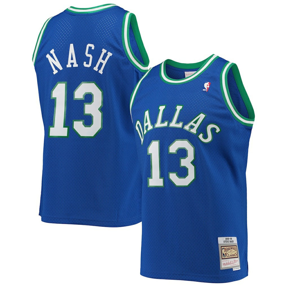 NBA Steve Nash Dallas Mavericks 1998/99 Hardwood Classics Swingman Jersey sale