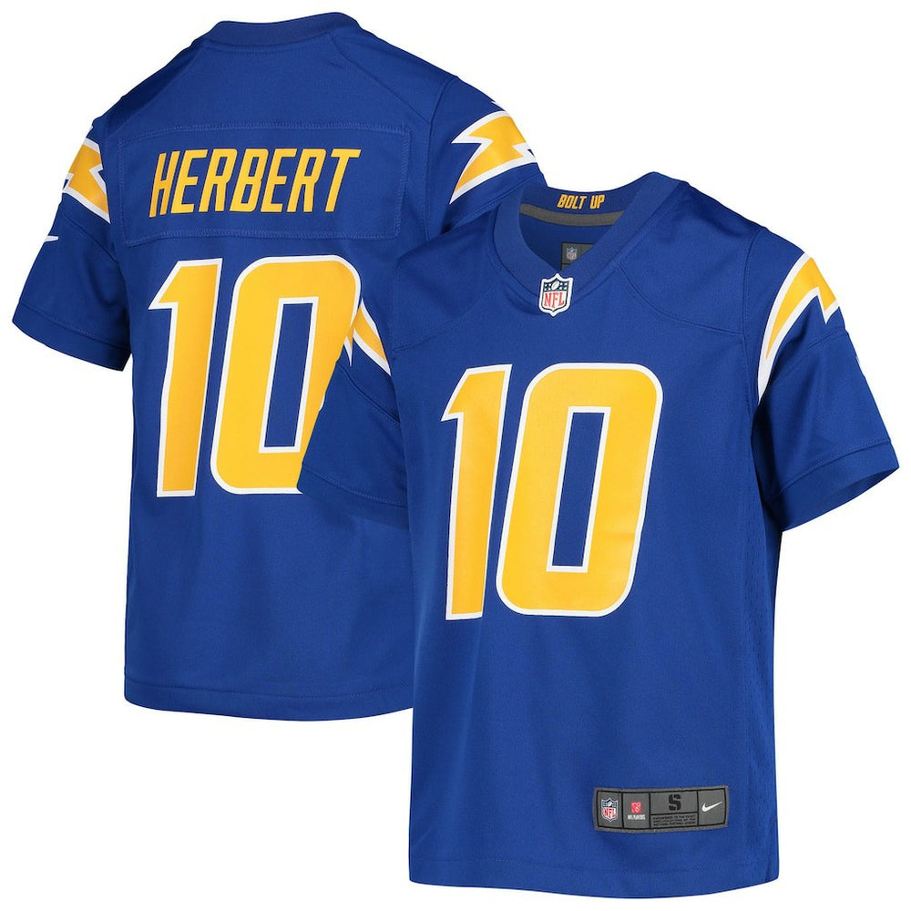 Justin Herbert Youth Game Jersey - Los Angeles Chargers