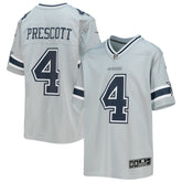 Dak Prescott Youth Inverted Team Game Jersey - Dallas Cowboys