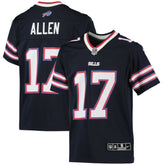 Josh Allen Youth Inverted Team Game Jersey - Buffalo Bills