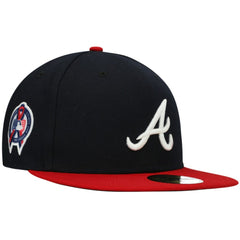 MLB Atlanta Braves New Era 9/11 Memorial Side Patch 59FIFTY Fitted Hat