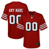 Youth Alternate Custom Game Jersey - San Francisco 49ers