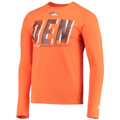 Combine Authentic Static Abbreviation Long Sleeve T-Shirt - Denver Broncos