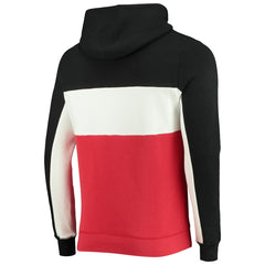 NBA Toronto Raptors Junk Food Wordmark Colorblock Fleece Pullover Hoodie