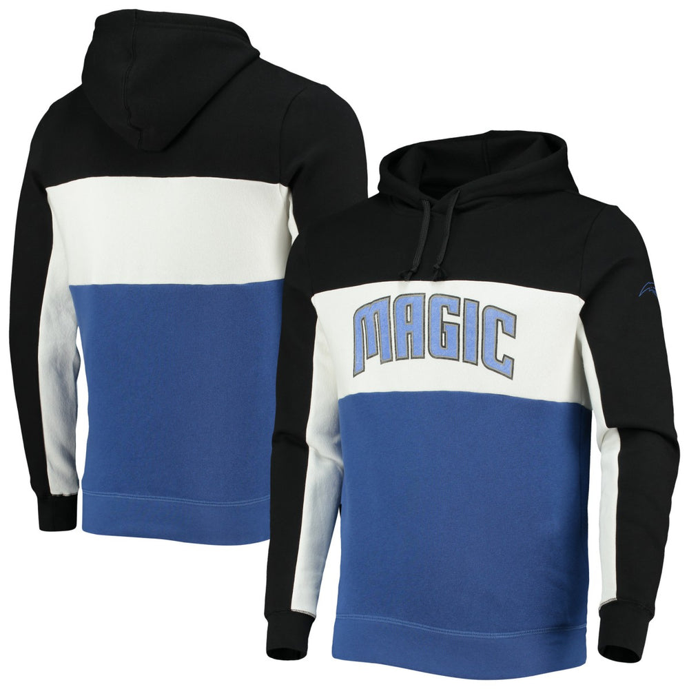 NBA Orlando Magic Junk Food Wordmark Colorblock Fleece Pullover Hoodie