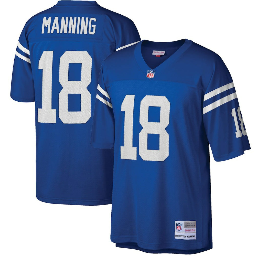 Peyton Manning Big & Tall 1998 Retired Player Replica Jersey - Indianapolis Colts