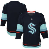 NHL Navy Seattle Kraken Youth Home Replica Jersey
