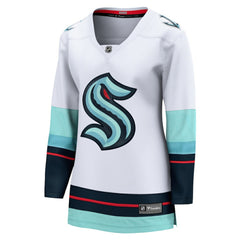 NHL White Seattle Kraken Fanatics Women's Away Breakaway Jersey