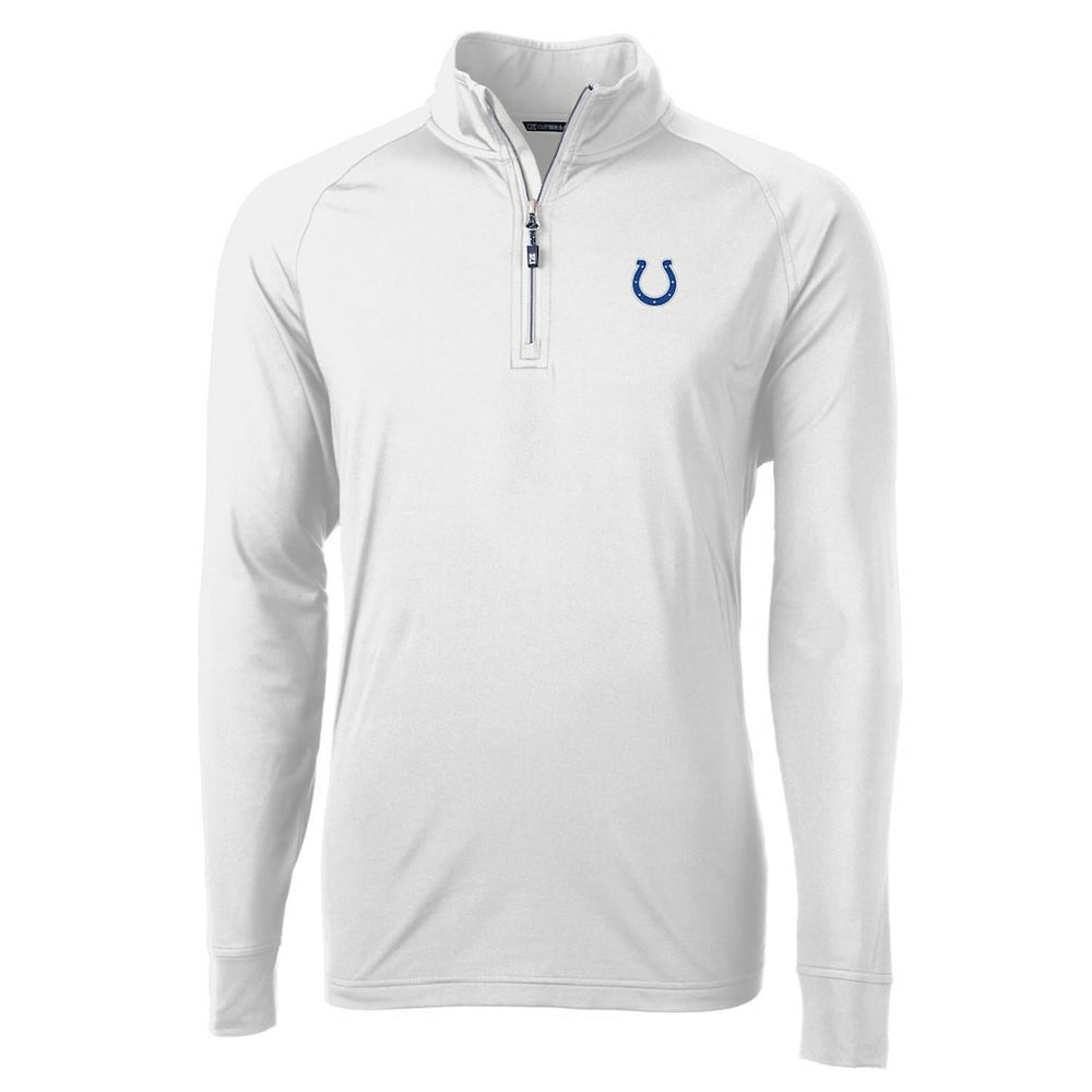 Cutter & Buck Adapt Eco Knit Quarter-Zip Pullover Jacket - Indianapolis Colts