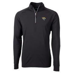 Cutter & Buck Adapt Eco Knit Quarter-Zip Pullover Jacket - Jacksonville Jaguars