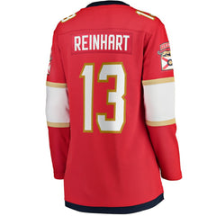 NHL Red Sam Reinhart Florida Panthers Fanatics Women's Breakaway Player Jersey