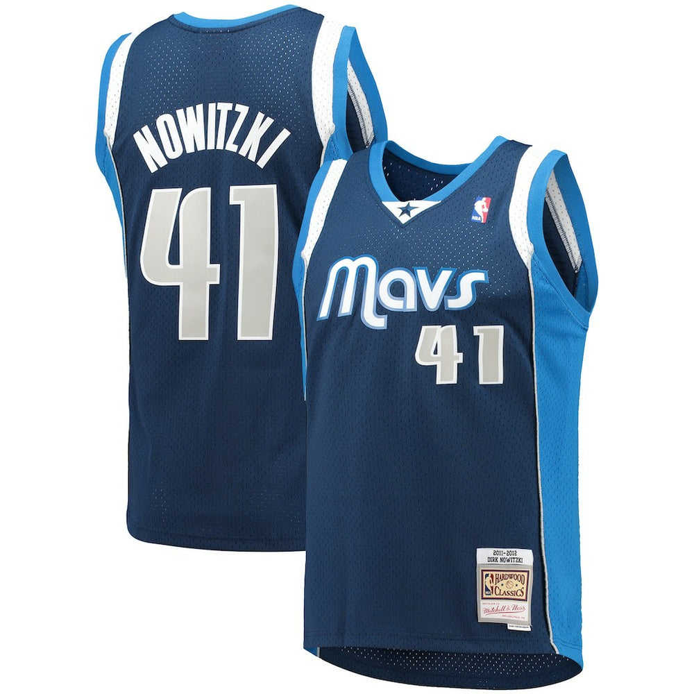 NBA Dirk Nowitzki Dallas Mavericks 2011/12 Hardwood Classics Swingman Jersey sale