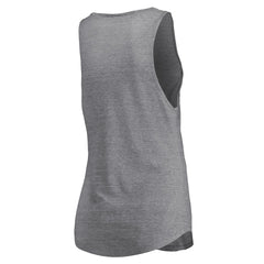 NBA Utah Jazz Women's Quality Time Open Scoop Neck Tri-Blend Tank Top