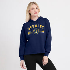 MLB Milwaukee Brewers Fanatics Women's Perfect Play Raglan Pullover Hoodie