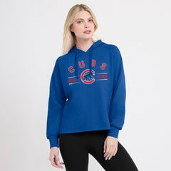 MLB Chicago Cubs Fanatics Women's Perfect Play Raglan Pullover Hoodie