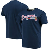 MLB Atlanta Braves Homage Hand-Drawn Logo Tri-Blend T-Shirt