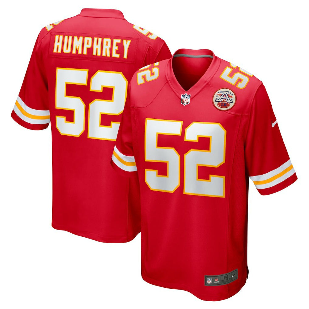 Creed Humphrey Game Jersey - Kansas City Chiefs