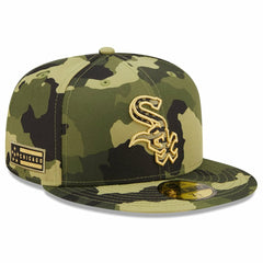 MLB Chicago White Sox New Era 2022 Armed Forces Day On-Field 59FIFTY Fitted Hat