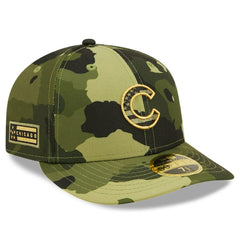 MLB Chicago Cubs New Era 2022 Armed Forces Day On-Field Low Profile 59FIFTY