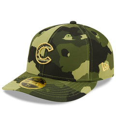 MLB Chicago Cubs New Era 2022 Armed Forces Day On-Field Low Profile 59FIFTY