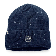 NHL Deep Sea Blue Seattle Kraken Fanatics Authentic Pro Rink Pinnacle Cuffed Knit Hat