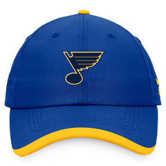 NHL Blue St. Louis Blues Fanatics Authentic Pro Rink Pinnacle Adjustable Hat