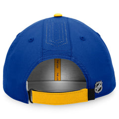 NHL Blue St. Louis Blues Fanatics Authentic Pro Rink Pinnacle Adjustable Hat