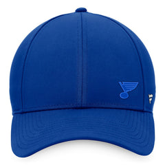 NHL Royal St. Louis Blues Fanatics Women's Authentic Pro Road Structured Adjustable Hat