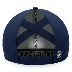 NHL Deep Sea Blue Seattle Kraken Fanatics Women's Authentic Pro Road Structured Adjustable Hat