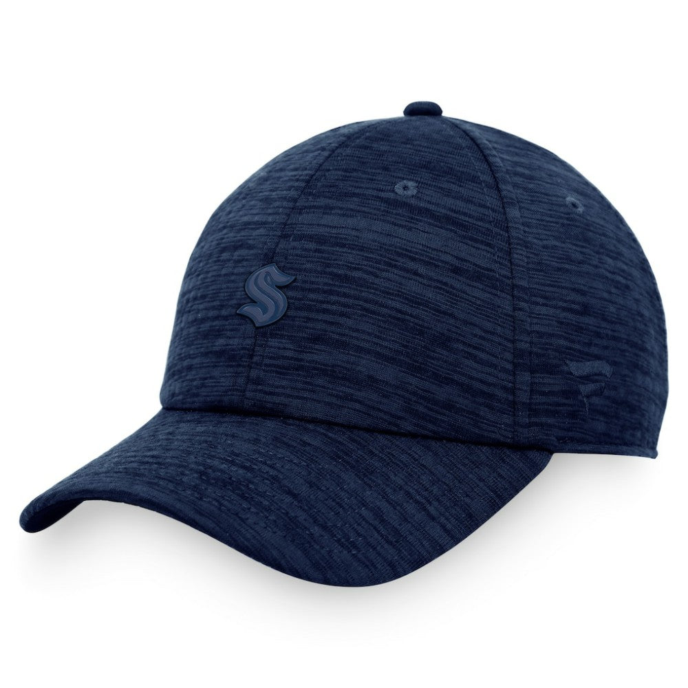 NHL Navy Seattle Kraken Fanatics Authentic Pro Road Snapback Hat