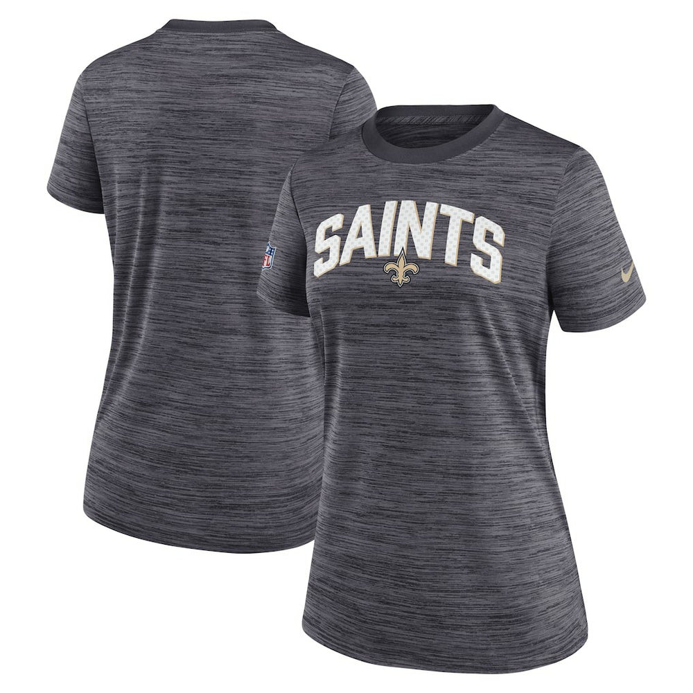 Women's Sideline Velocity Lockup Performance T-Shirt - New Orleans Saints