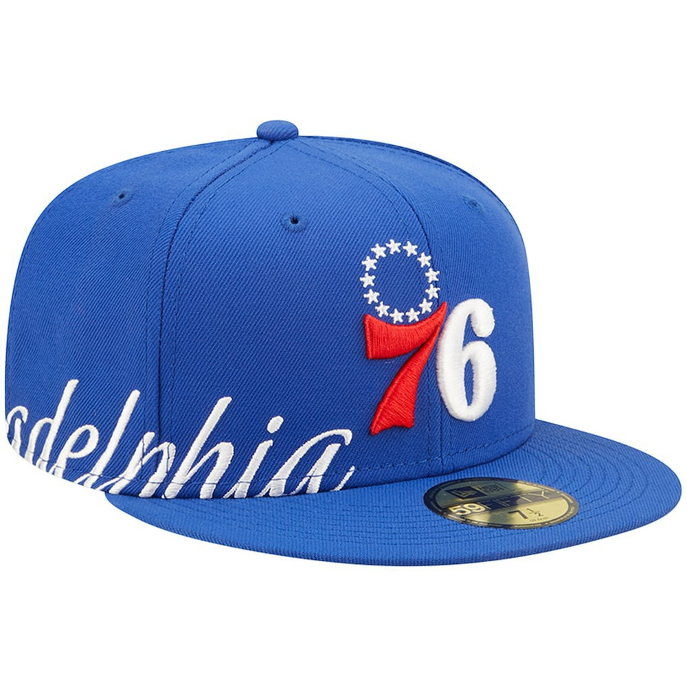 NBA Philadelphia 76ers Side Split 59FIFTY Fitted Hat
