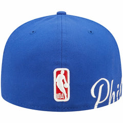 NBA Philadelphia 76ers Side Split 59FIFTY Fitted Hat