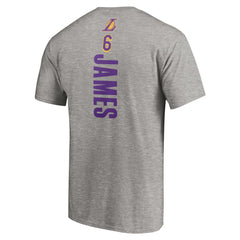 NBA LeBron James Los Angeles Lakers #6 Playmaker Name & Number T-Shirt