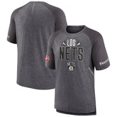 NBA Brooklyn Nets 2022 Noches Ene-Be-A Core Shooting Raglan T-Shirt