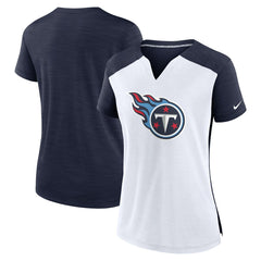 Women's Impact Exceed Performance Notch Neck T-Shirt - Tennessee Titans