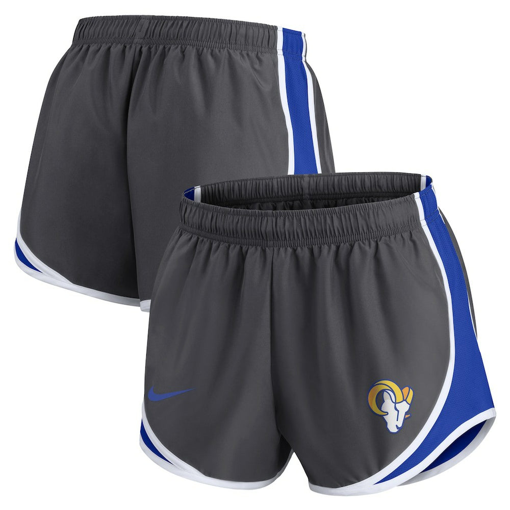 Women's Team Logo Performance Tempo Shorts - Los Angeles Rams