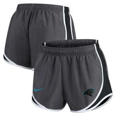 Women's Team Logo Performance Tempo Shorts - Carolina Panthers