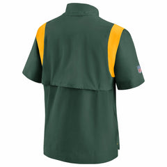 Sideline Coaches Chevron Lockup Pullover Top - Green Bay Packers