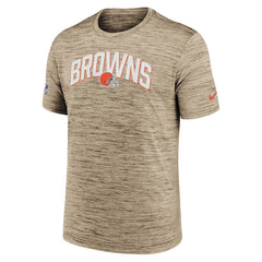 Sideline Velocity Athletic Stack Performance T-Shirt - Cleveland Browns
