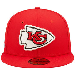 Super Bowl IV Pop Sweat 59FIFTY Fitted Hat - Kansas City Chiefs
