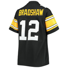 Terry Bradshaw Women's Legacy Replica Player Jersey - Pittsburgh Steelers