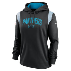 Women's Sideline Stack Performance Pullover Hoodie - Carolina Panthers