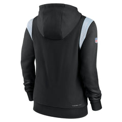 Women's Sideline Stack Performance Pullover Hoodie - Carolina Panthers
