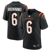 Jake Browning Game Jersey - Cincinnati Bengals