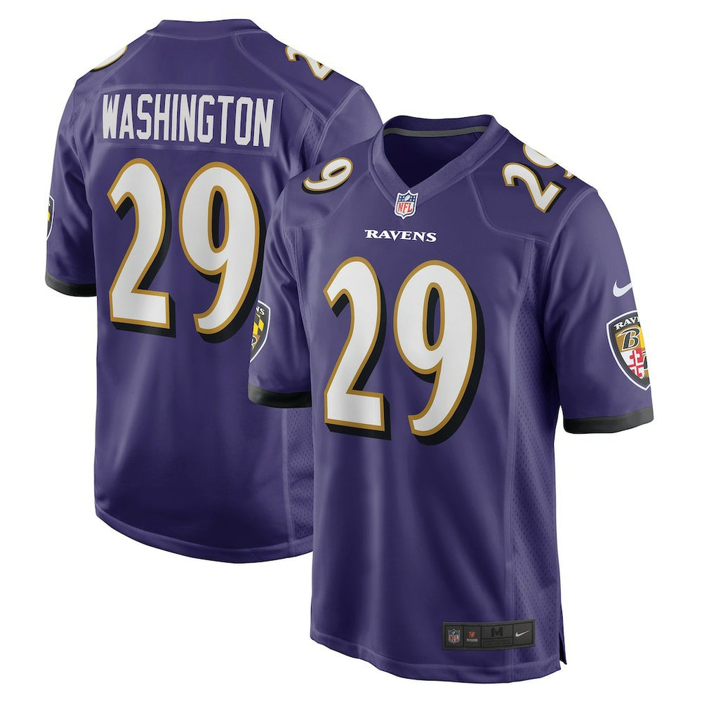 Ar'Darius Washington Player Game Jersey - Baltimore Ravens