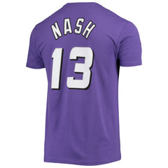 NBA Steve Nash Phoenix Suns Hardwood Classics Stitch Name & Number T-Shirt