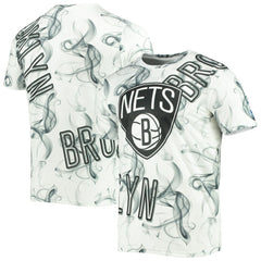 NBA Brooklyn Nets FISLL Asymmetric Bold Smoke T-Shirt